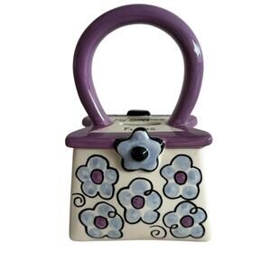 Sonja Picaid Charming Floral Handbag Ceramic My Shopping Funds